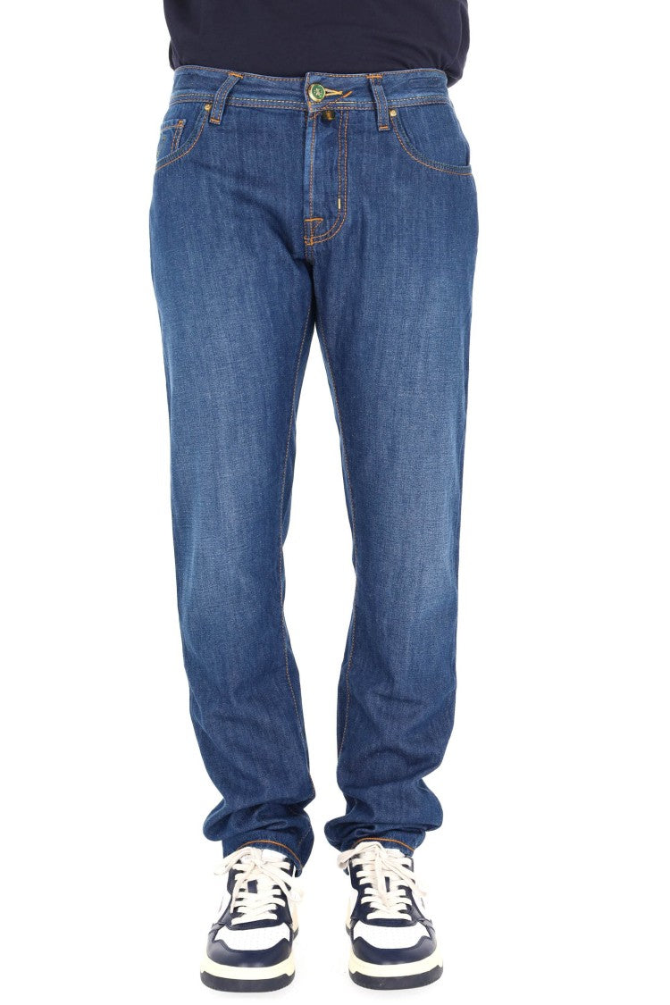 Jacob Cohen Bard Cognac Label Limited Edition Jeans