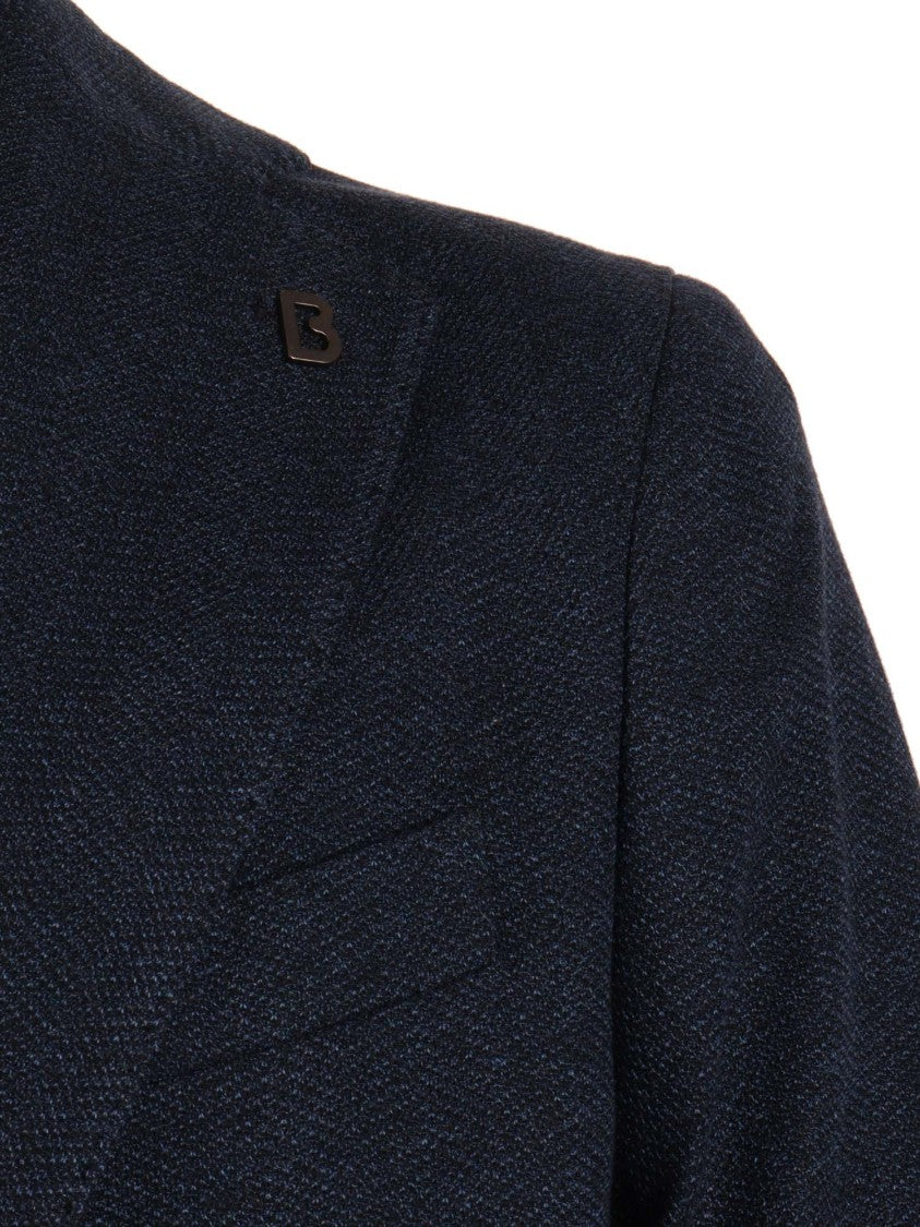 Breras Tailored Navy Blue Blazer