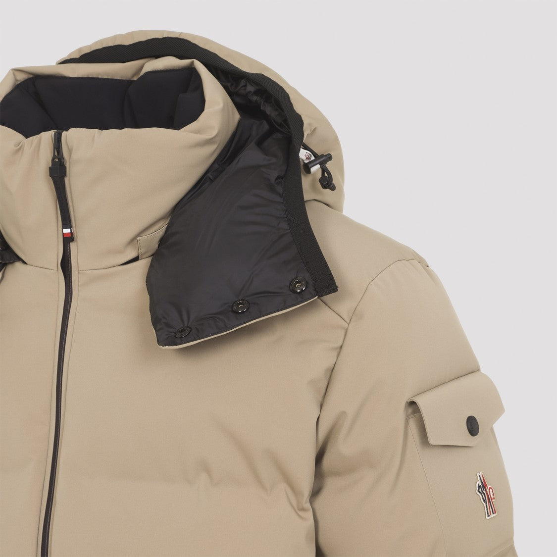 Moncler Grenoble Ivory Beige Montgetech Jacket