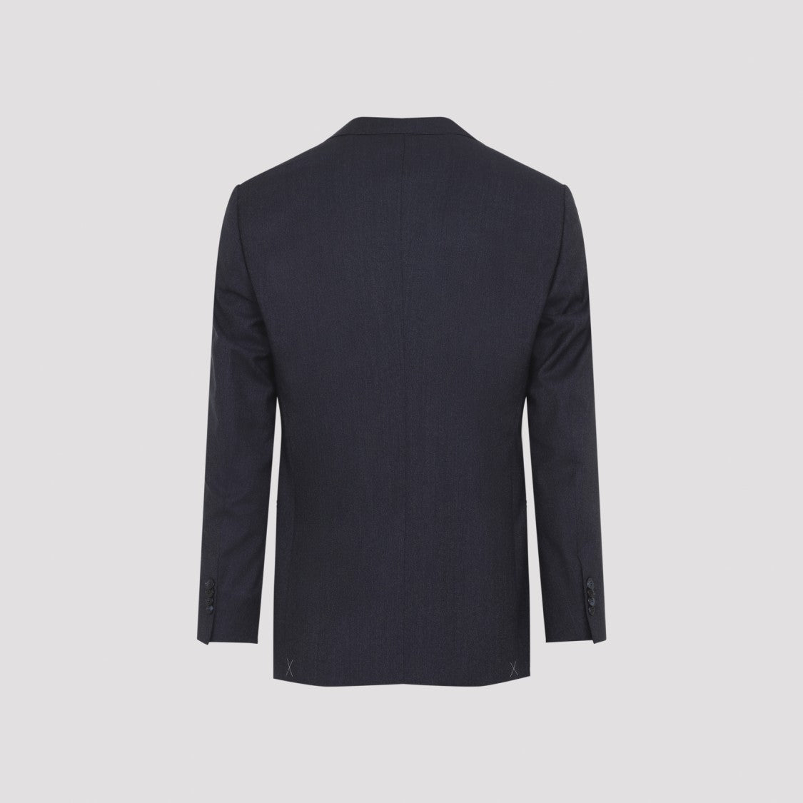 Giorgio Armani Tailored Blue Virgin Wool Suit