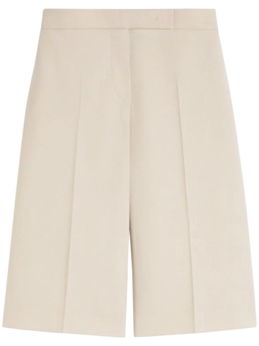Max Mara High-Waisted Tailored Shorts With Structured Silhouette