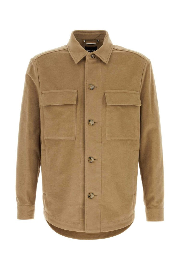 Boss Cappuccio Cotton Shirt