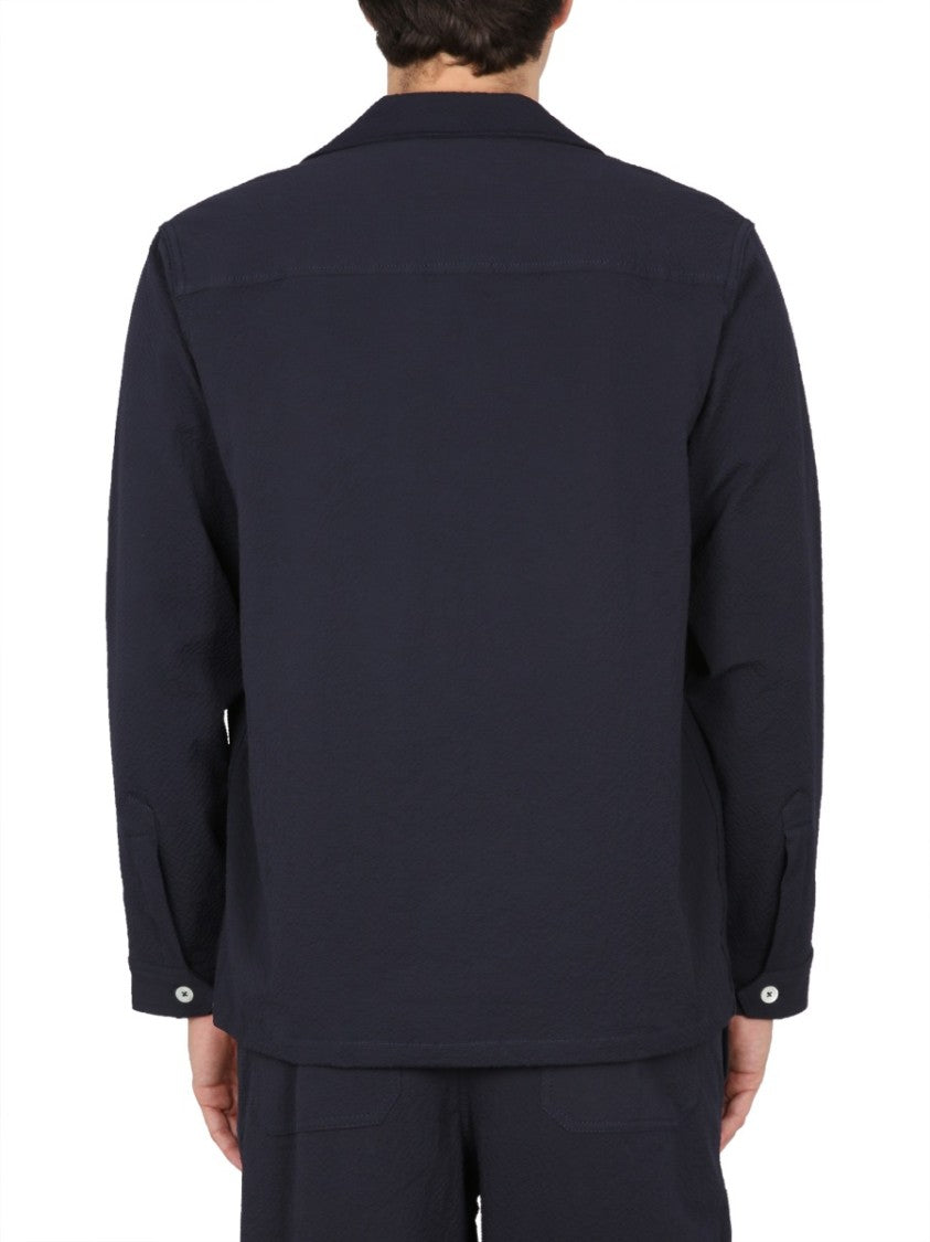 Howlin Bowling Neck Cotton Shirt