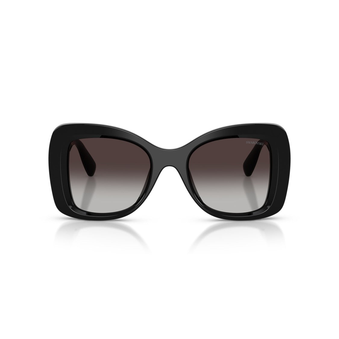 Swarovski 0Sk6062u Oversized Square Frame Sunglasses With Gradient Lenses