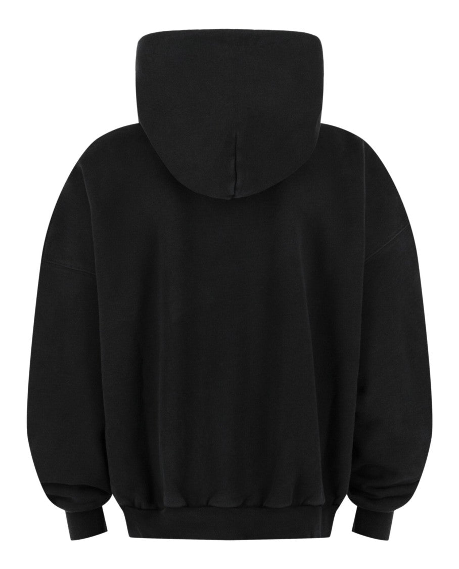 Balenciaga X Adidas Oversized Embroidered Logo Hoodie