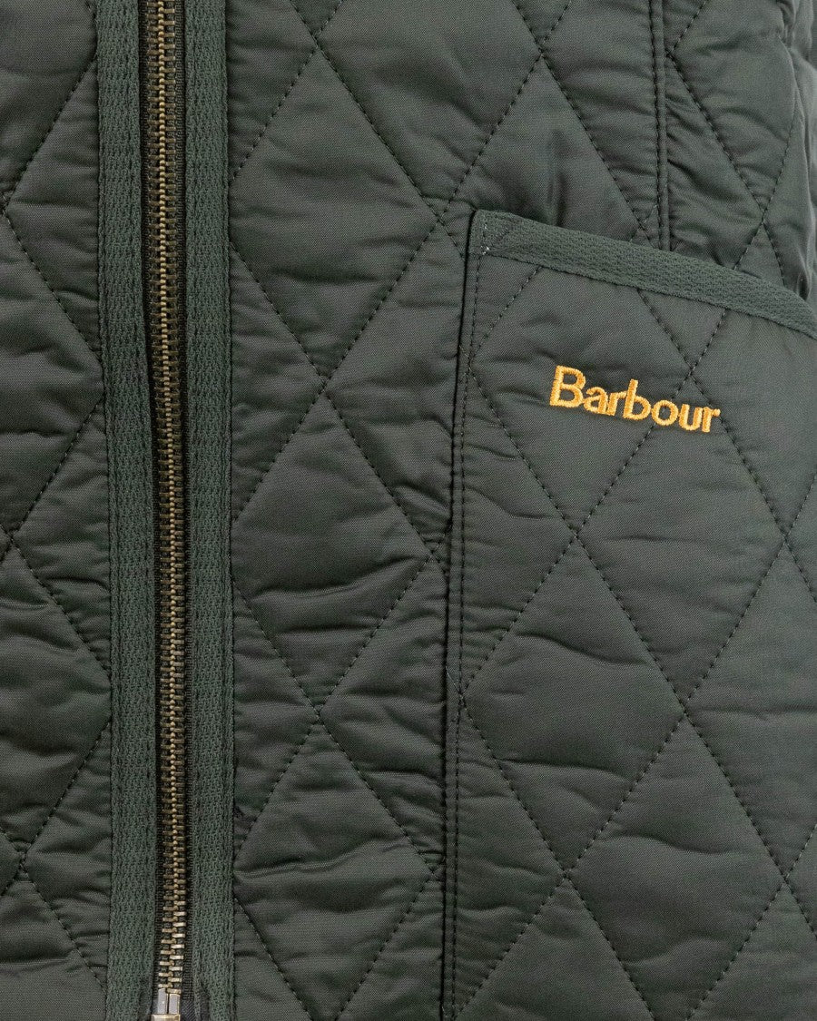 Barbour Betty Liner Vest In Green