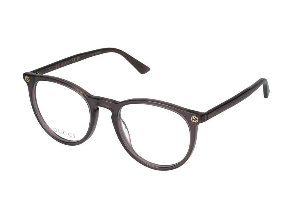 Gucci Eyeglasses Gg0027o 012 Brown Brown Transpare 50/20/140