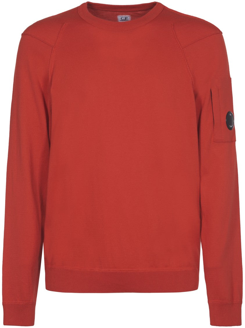 C.P. Company Sea Island Crew Neck Lens Knit