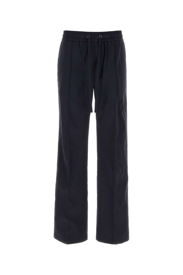 Dolce & Gabbana Navy Blue Stretch Nylon Pant