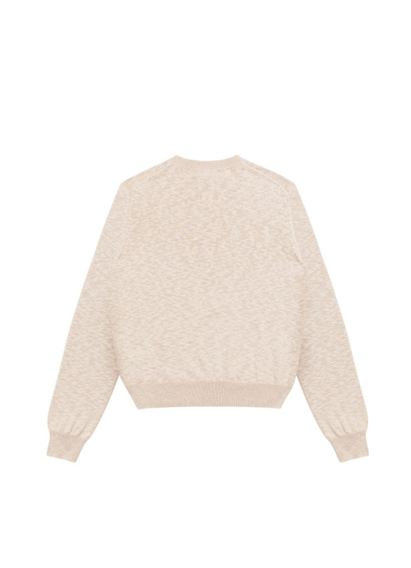 Colmar Textured Knit Sweater With Crew Neckline And Relaxed Fit