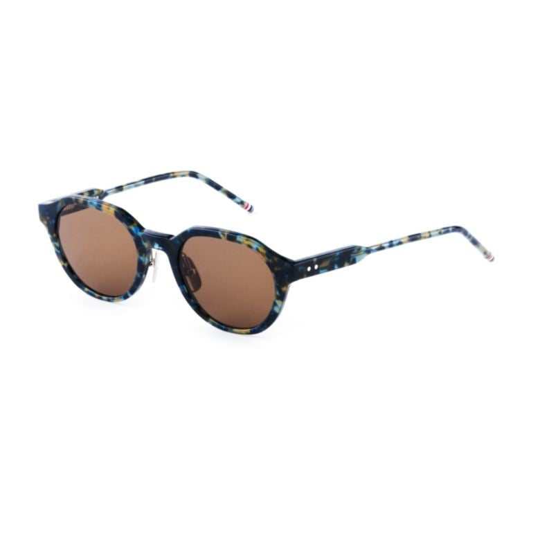 Thom Browne Ues944a Rounded Frame Marbled Sunglasses