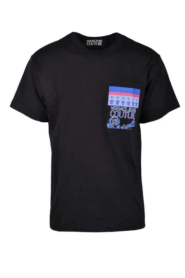 Versace Jeans Couture Black Logo T-Shirt