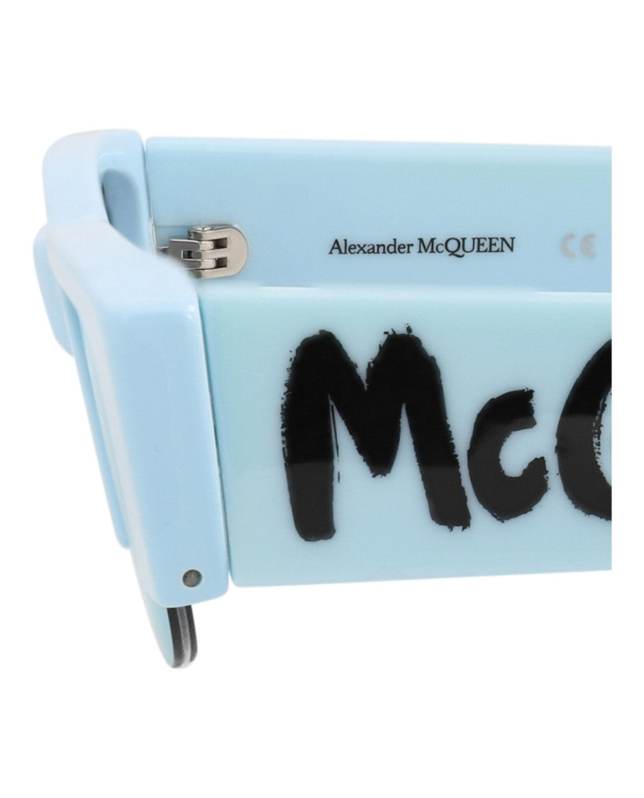 Alexander Mcqueen Square-Frame Recycled Acetate Sunglasses