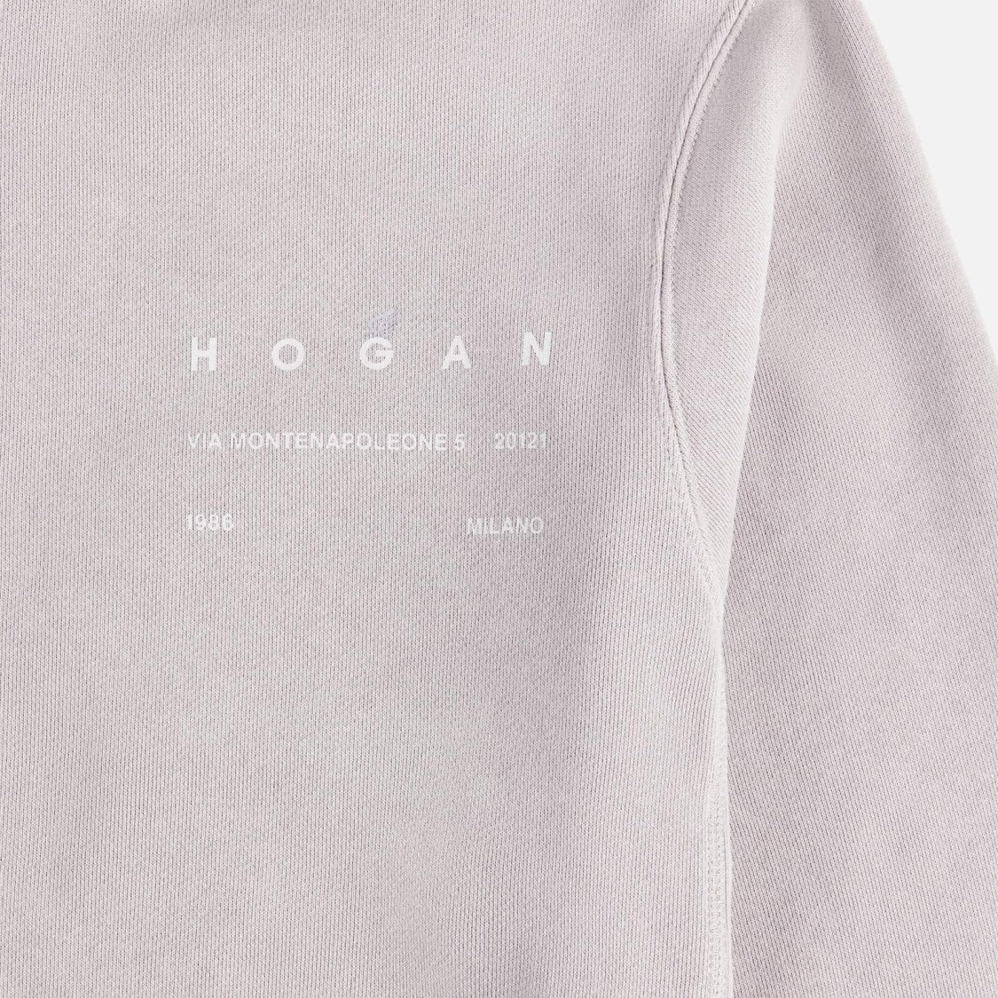 Hogan Refined Zip Hoodie Crafted