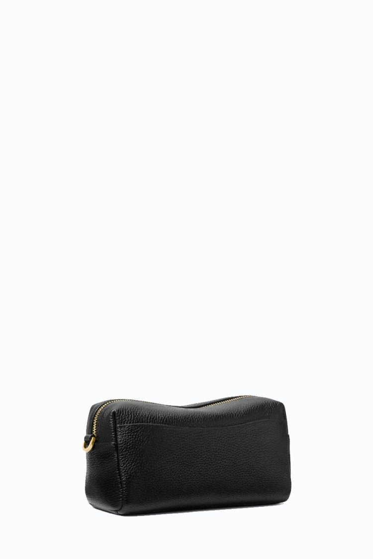 Michael Kors Black Pebbled Leather Shoulder Bag