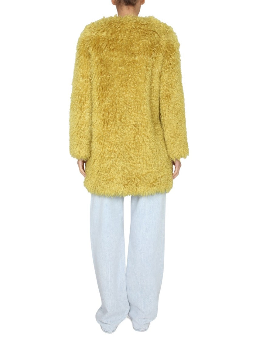 Becagli Since 1994 Textured Faux Fur Coat