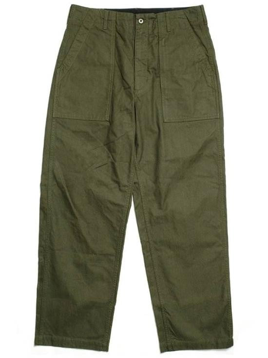 Engineered Garments Relaxed Fit Straight Pants With Clean Front And Large Pockets