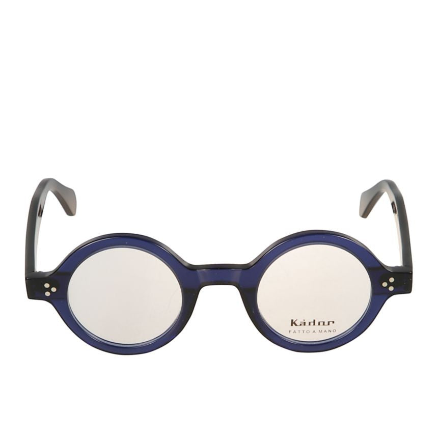Kador Arkistar Bold Round Frame Eyeglasses With Glossy Finish