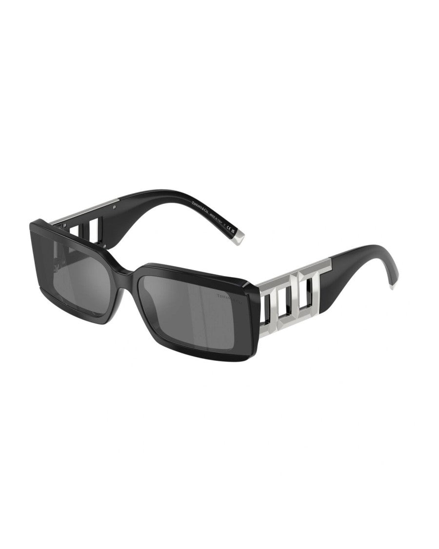 Tiffany & Co. Contemporary Grey Mirror Sunglasses