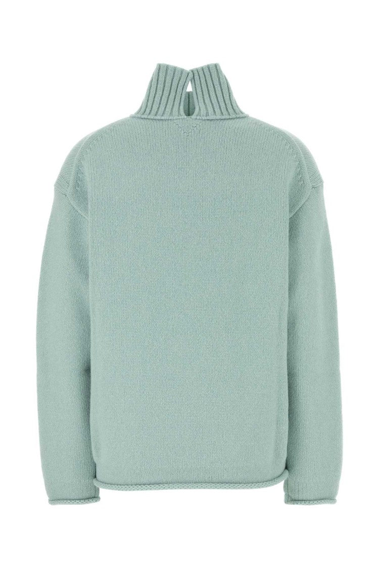 Bottega Veneta Sea Green Cashmere Sweater