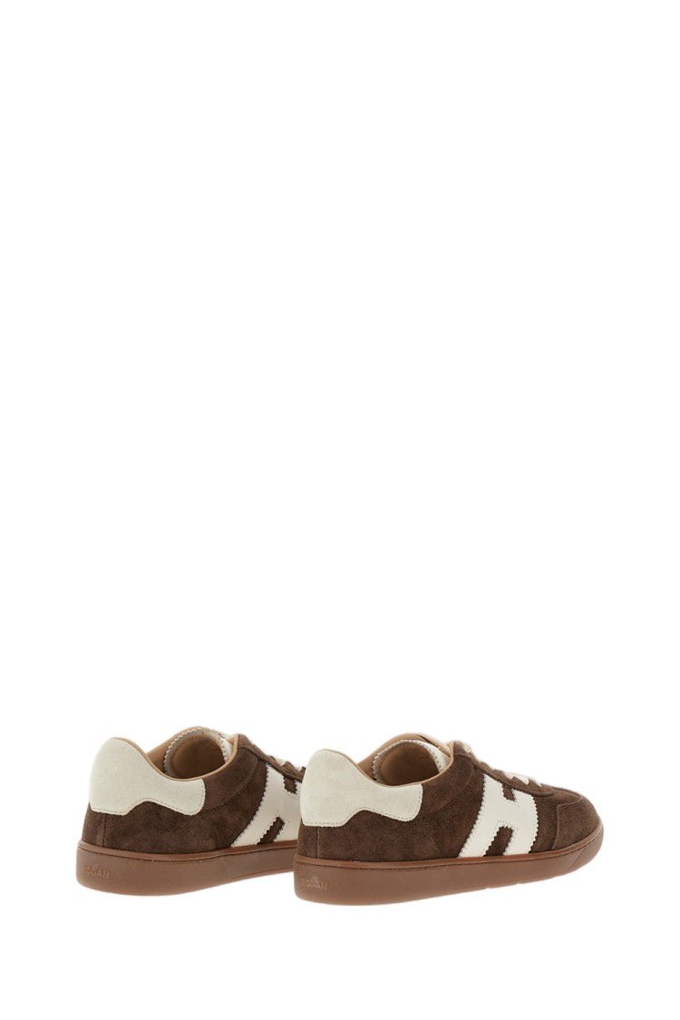 Hogan Low-Top Sneakers With Contrasting White Accents And Prominent 'H' Logo