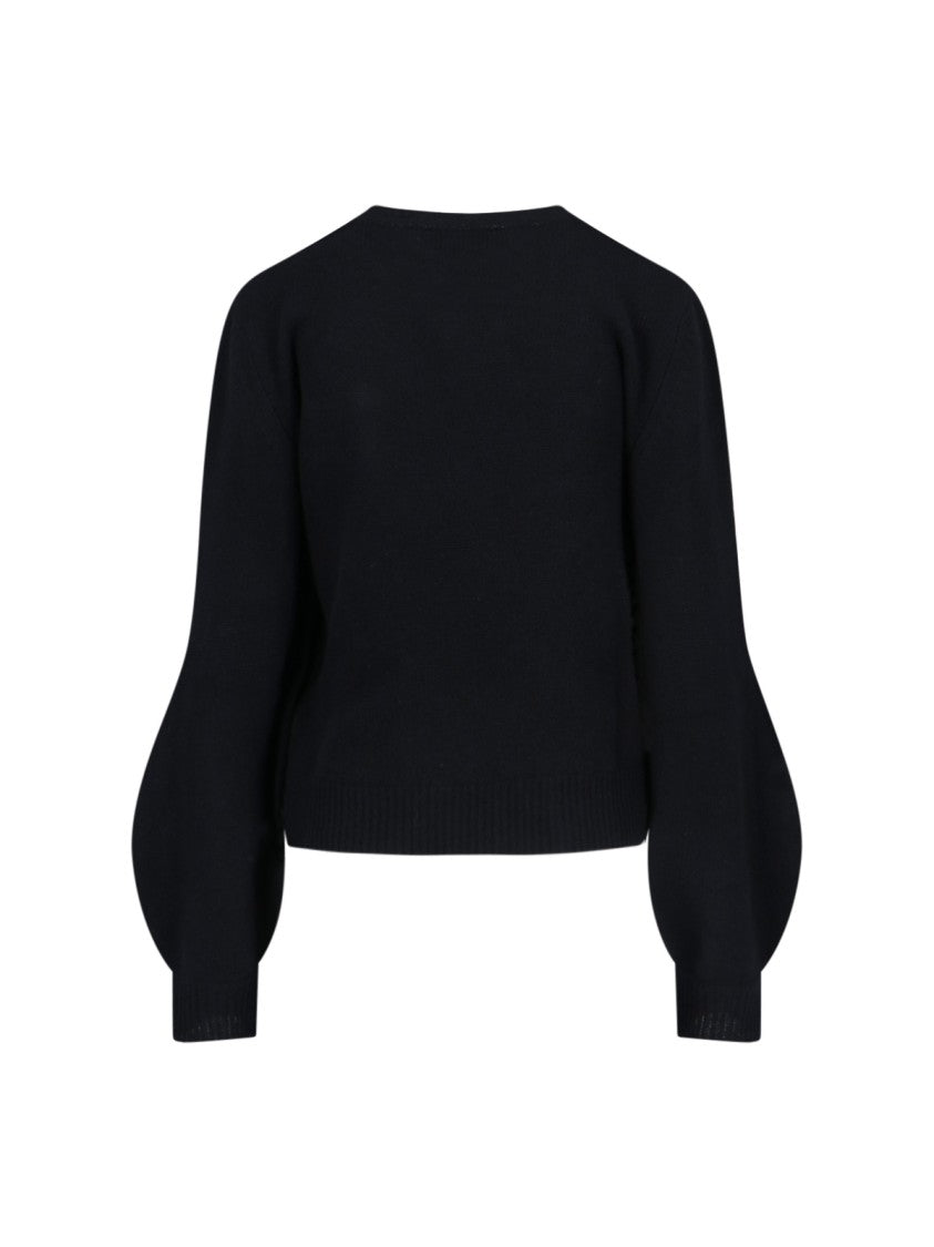 Marni Logo Cashmere Sweater – Black