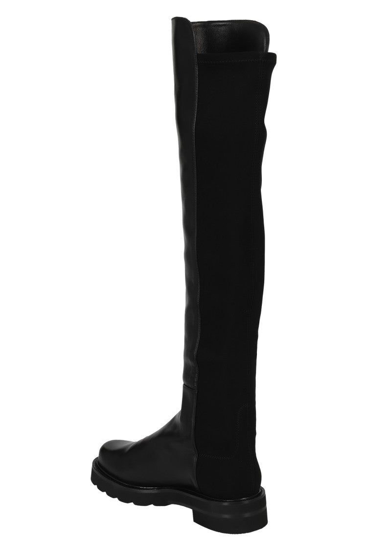 Stuart Weitzman High Over-The-Knee Boots With Stretch Panel
