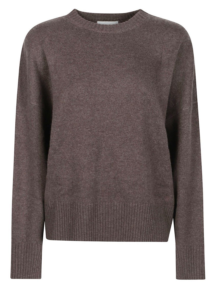 Loulou De Saison Anton Lds Round Neck Cashmere Sweater