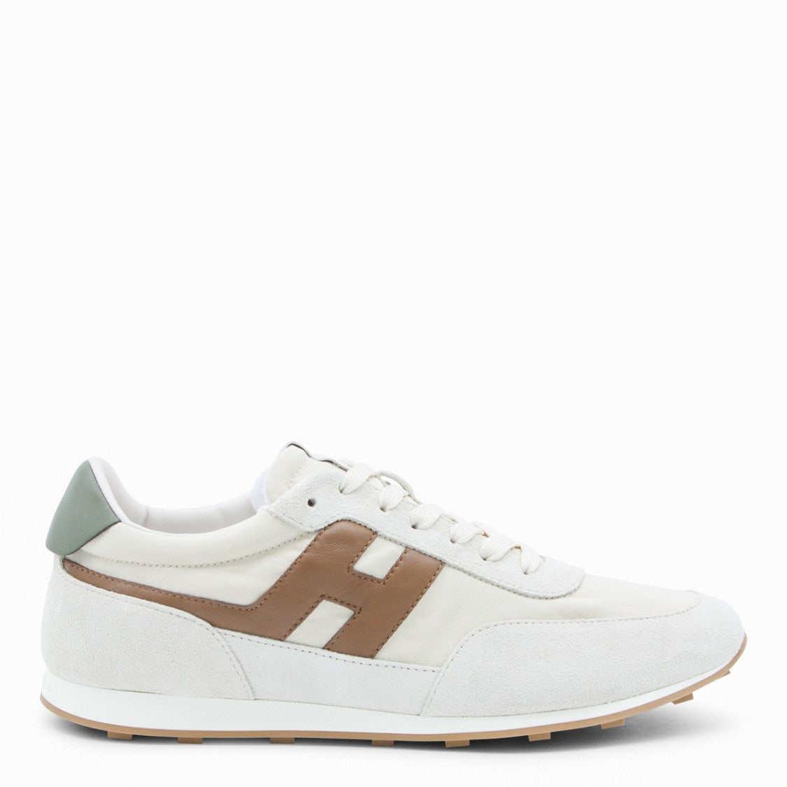 Hogan Beige Leather Sneakers