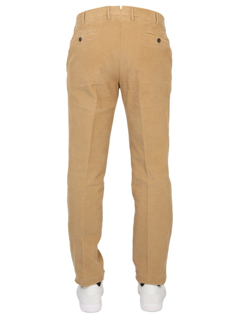 Pt Torino Tailored Beige Slim Fit Pants