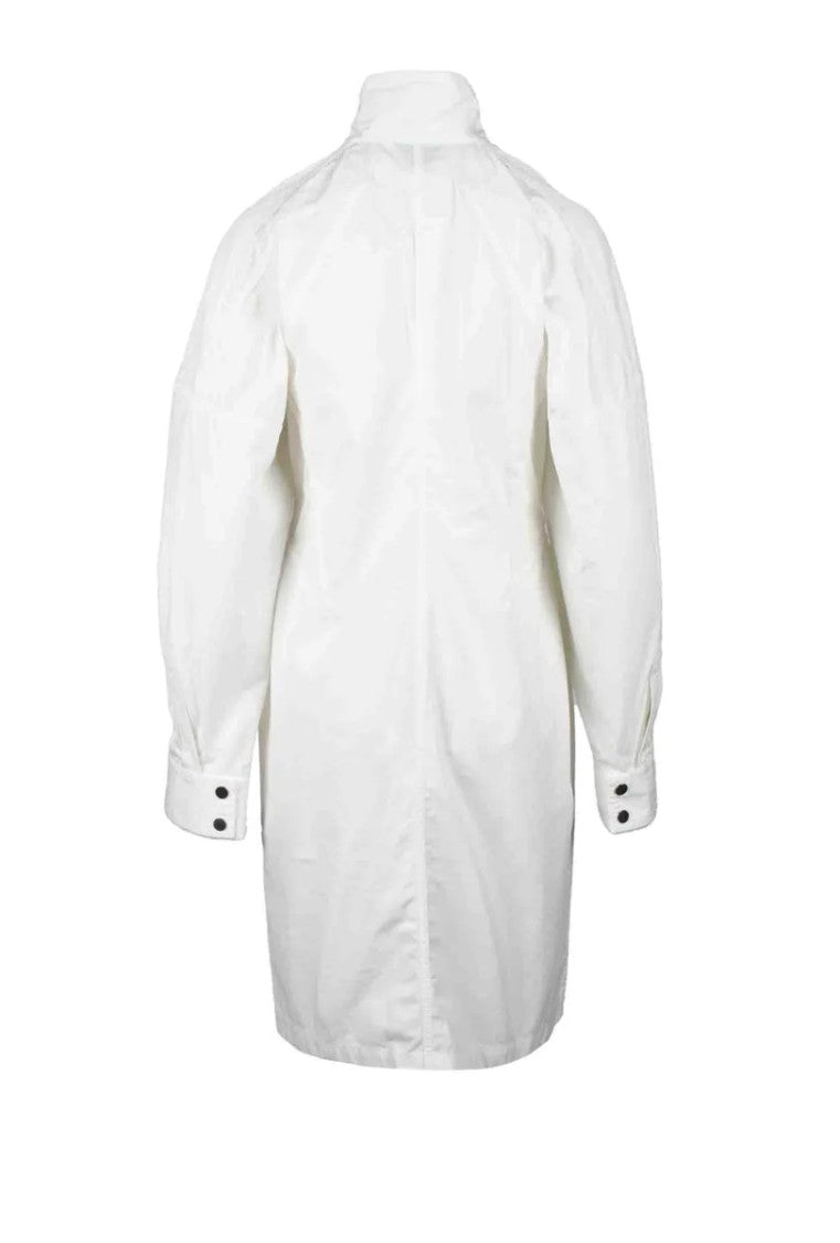 Bottega Veneta Cotton Viscose Shirt Dress - White