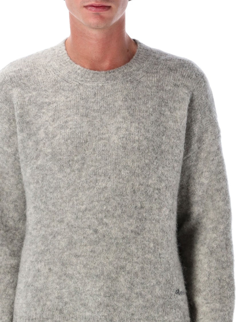 Ami Alpaca Blend Crew Neck Sweater