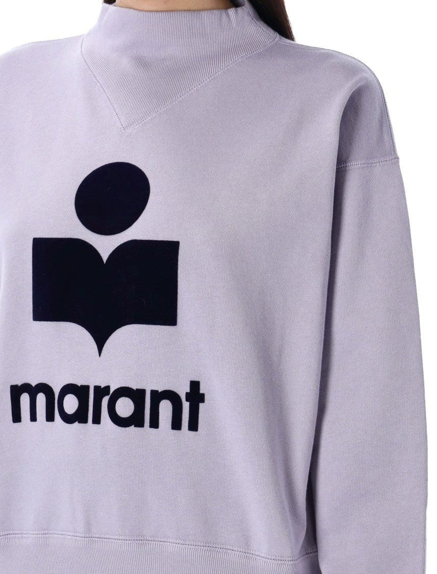 Isabel Marant Étoile Relaxed-Fit Cotton Blend Moby Sweatshirt