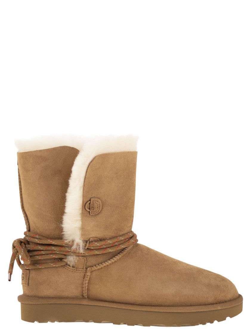 Ugg Bailey Tie - Suede Ankle Boots