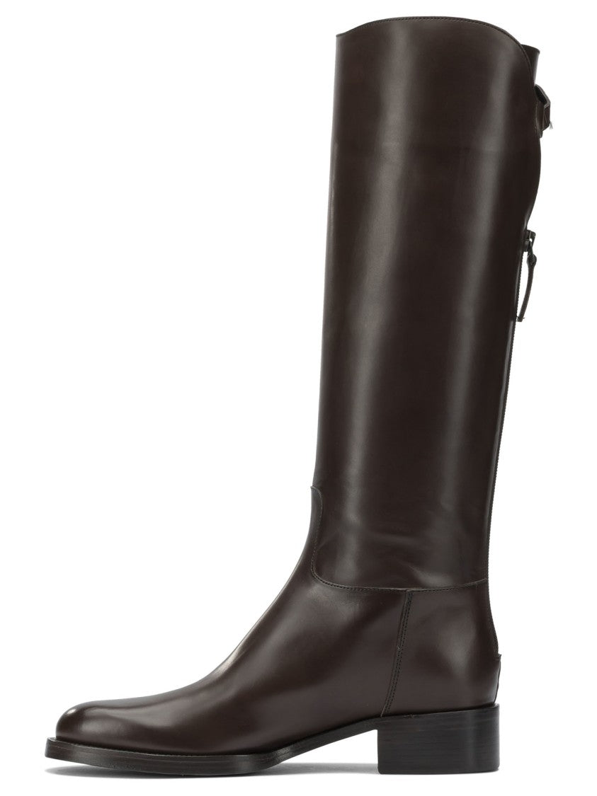 Sartore Ankle Boots With And Buckle Detail