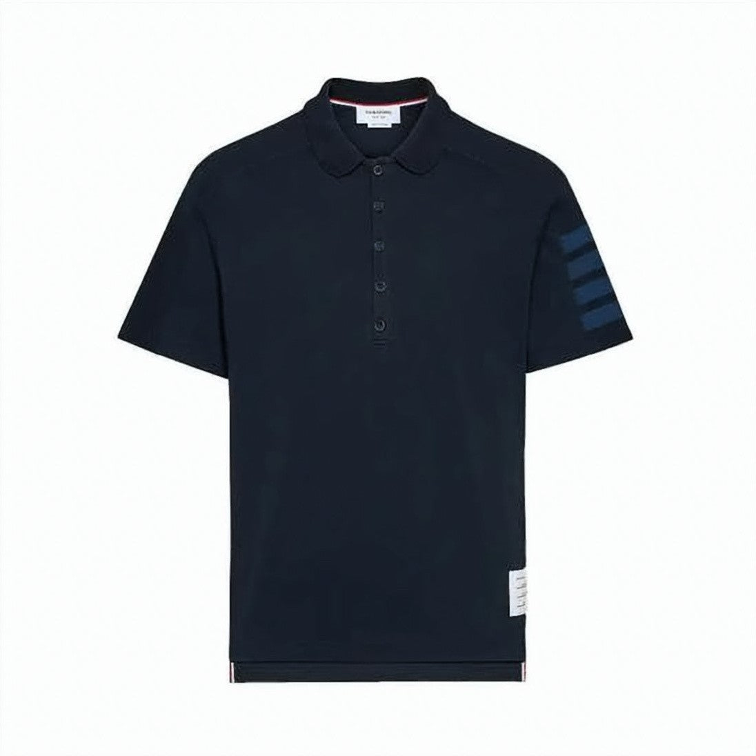 Thom Browne Classic Blue Polo Shirt
