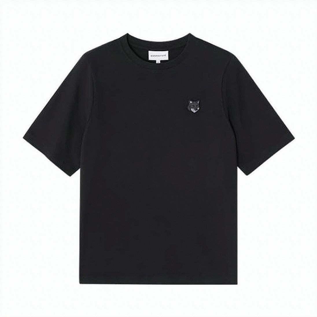 Maison Kitsuné Short-Sleeved T-Shirt With Embroidered Fox Emblem