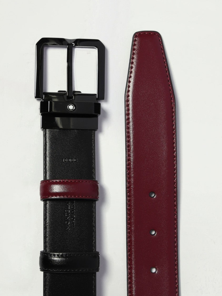 Classico Belt Reversible 35Mm Black/Cassis