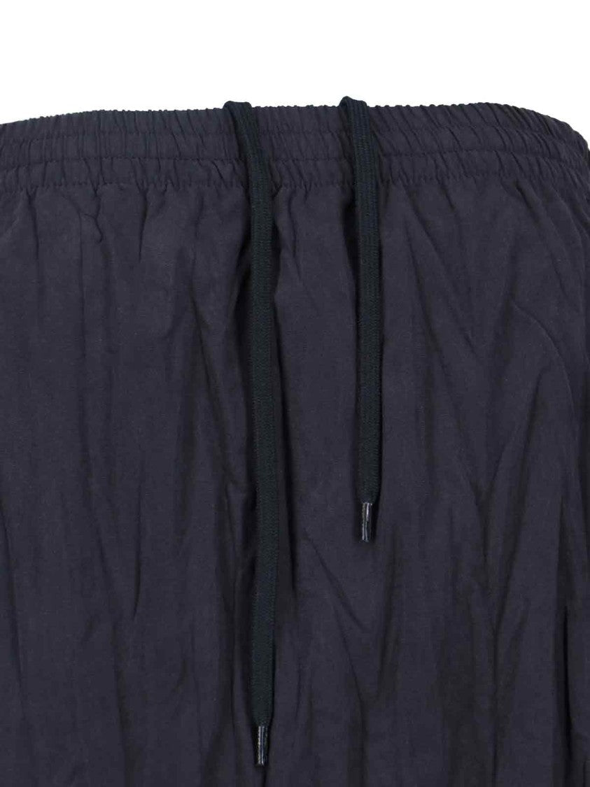 Balenciaga Logo Midi Dress – Black