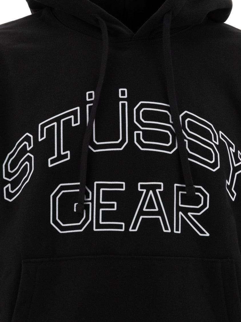 Stussy Oversized Black Hoodie