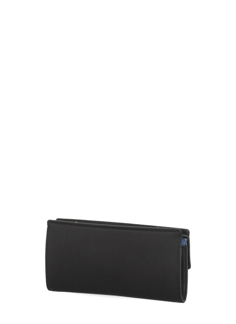 Lanvin Geometric Detail Shoulder Bag With Gold Chain Strap