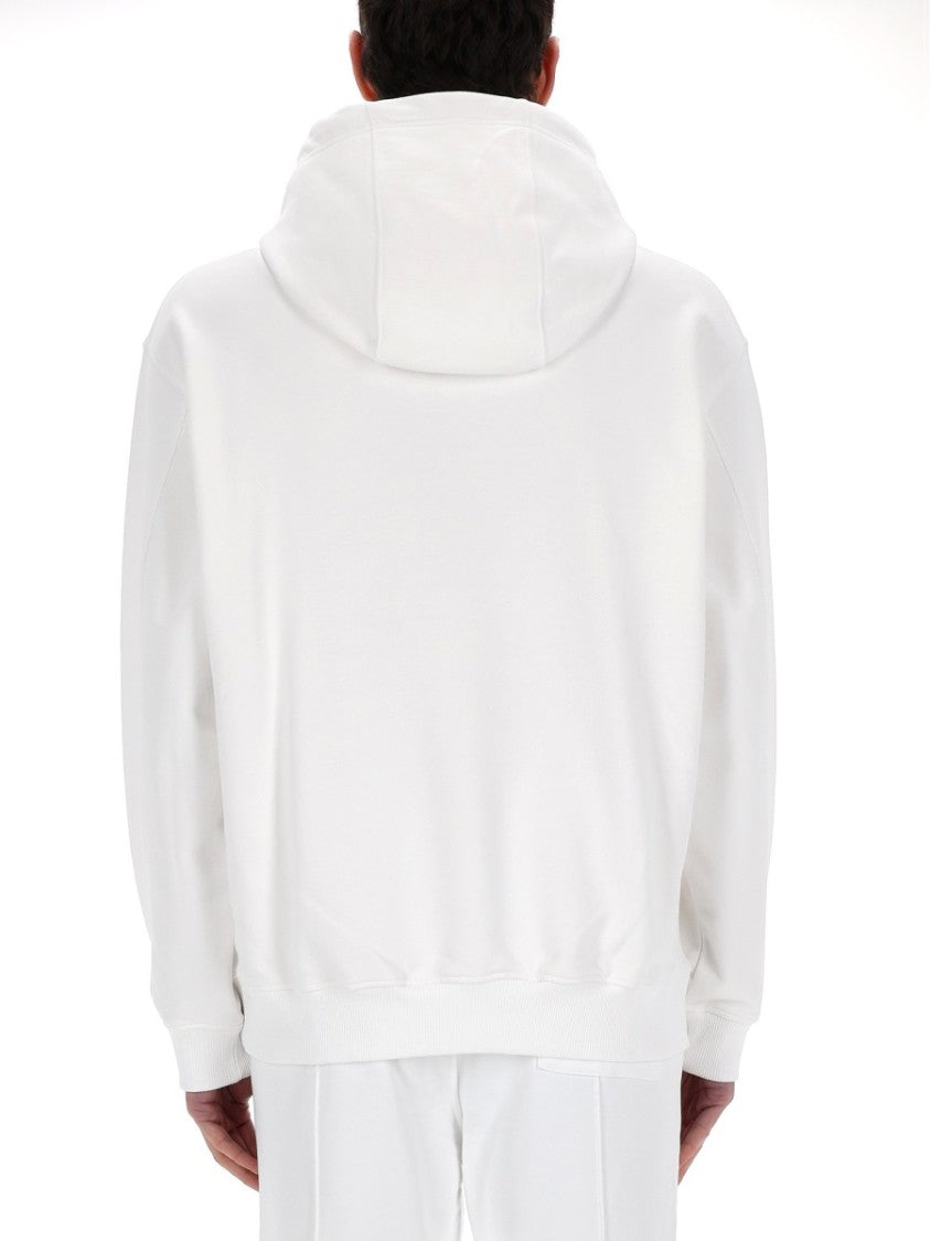 Casablanca Neutrals Tennis Club Icon Cotton Hoodie
