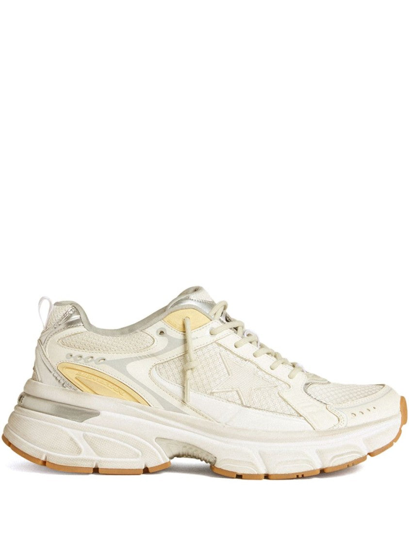 Golden Goose Layered Sneakers With Star Motif