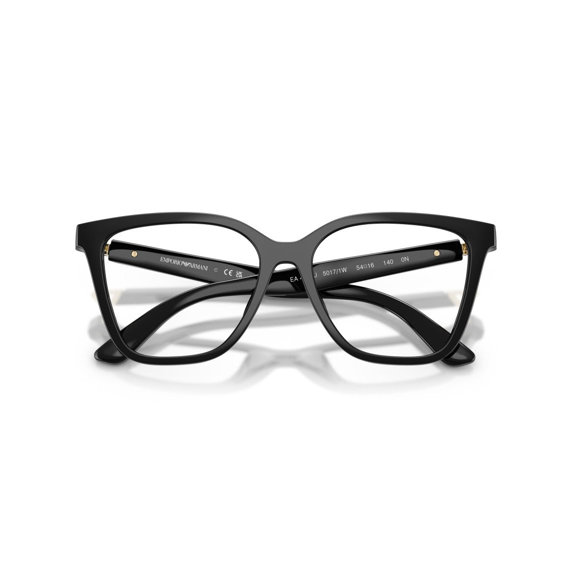 Emporio Armani Bold Cat-Eye Sunglasses And Eyeglasses With Glossy Finish