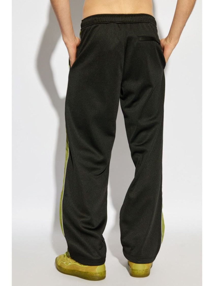 Lanvin Relaxed-Fit Trousers With Olive Green Side Panels