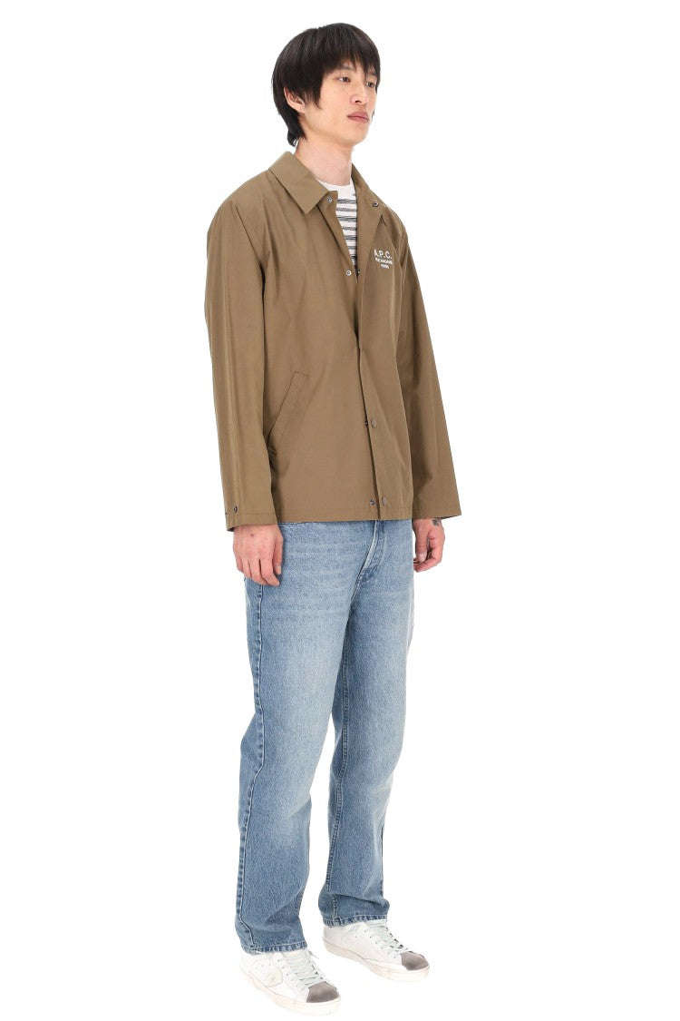 A.P.C. Polyester-Cotton Blend Layering Overshirt