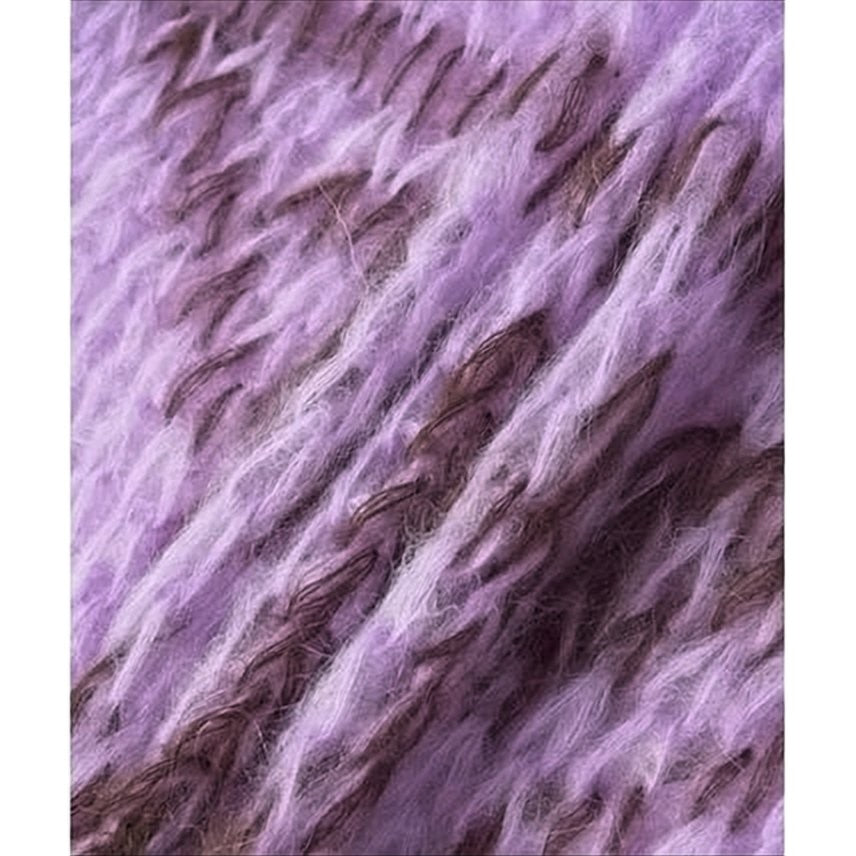 Oamc Light Purple Mohair Knit Sweater