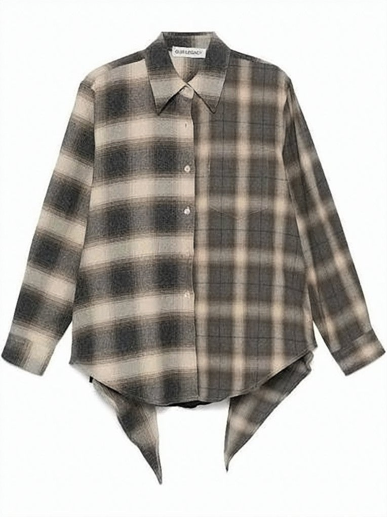 Our Legacy Plaid Shirt With Classic Collar
