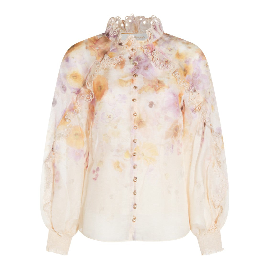 Zimmermann Multicolor Linen Top