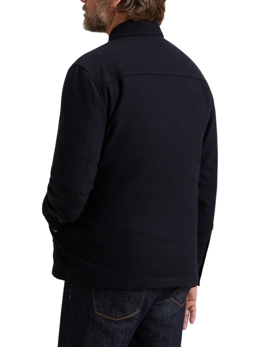 Woolrich Padded Alaskan Wool-Blend Overshirt